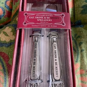 Williams & Sonoma Holiday Spreaders (2 pc.)
